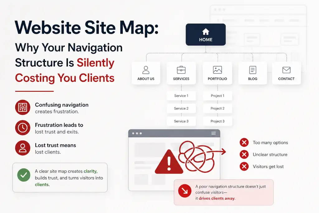 Why Your Navigation Structure Is Silently Costing You Clients Why Your Navigation Structure Is Silently Costing You Clients)